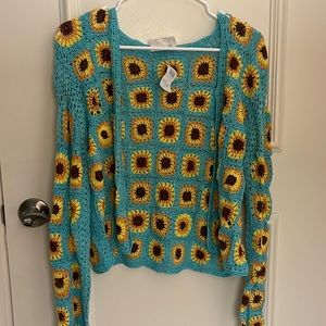 Brand New Floral Sweater, Never Worn